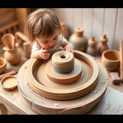 Pottery wheel set for kids