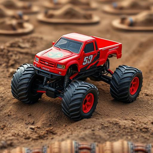 Remote control monster truck toy